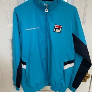 Fila Sony Ericsson Open Blue Jacket